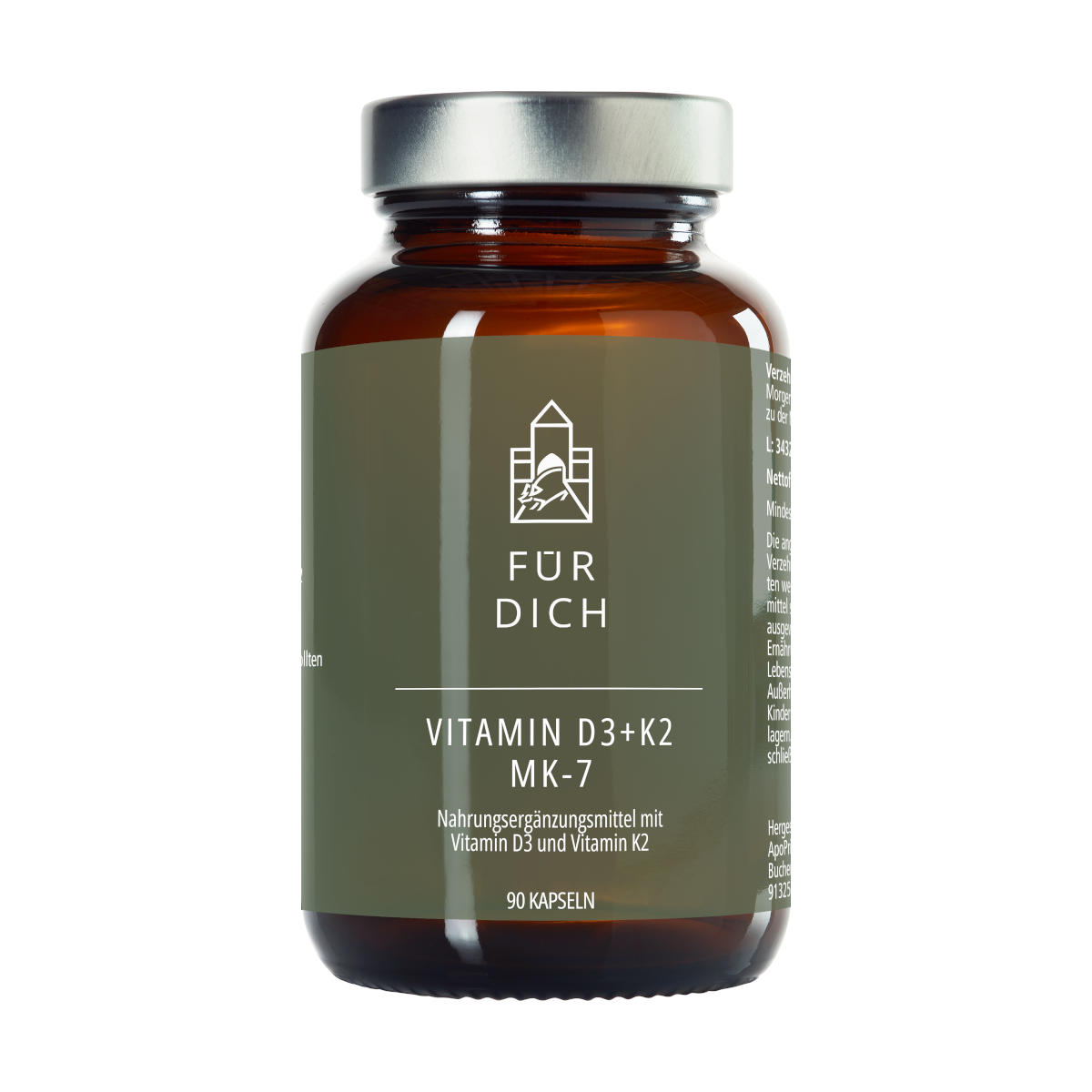 FÜR DICH - Vitamin D3+K2+MK-7